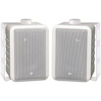 BIC AMERICA RTRV44-2W 4" RtR Series Indoor/Outdoor 3-Way Speaker Pair (White)