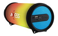 AXESS SPBL1043 Mini Portable Bluetooth Hi-Fi Bluetooth Speaker with Dancing LED Lights, Blue