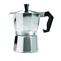 Primula Aluminum Espresso Maker - Aluminum - For Bold, Full Body Espresso - Easy to Use - Makes 3 Cups