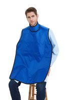 Dental Radiation Lead Apron with Collar and Hanging Loops,0.5mmpb,Extra Large