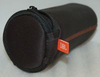 Original JBL FLIP Bluetooth Speaker 1 & 2 Protective Zipper Sleeve Case BLACK Pouch Soft Protection