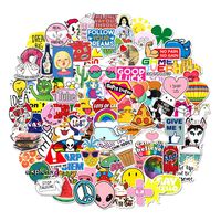 Stickers for Water Bottles Big 100-Pack Cute,Waterproof,Aesthetic,Trendy Stickers for Teens,Girls Perfect for Waterbottle,Laptop,Phone,Travel Extra Durable 100% Vinyl