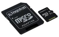 Professional Kingston 256GB Moto X4 MicroSDXC Card with custom formatting and Standard SD Adapter! (Class 10, UHS-I)
