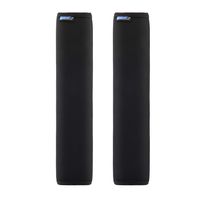 Bluecell package of 2 Black Color Comfort Shoulder Strap Pads for Laptop/Messenger/ Boxing/Travel Bag