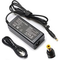 18.5V 3.5A 65W Adapter Charger Replacement for HP Pavilion DV9000 DV9100 DV9500,Compaq NC8220 NC8420 NW8200 NW8240 Presario V1000 V6000 X6100 510 515 610, Spare 9155068 393954001 394224001 Supply Cord