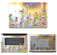 decalrus - Protective Decal Wildflower Skin Sticker for Acer ChromeBook 15 CB515-1HT-P39B (15.6" Screen) case Cover wrap ACchromebook15CB515_1HT-203