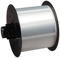 Brady B30-18-438 3" Height x 1" Width, B-438 Tamper Evident Metallized Polyester, Silver BBP31 Tape, 1225 per Roll