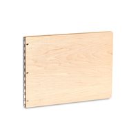 Pina Zangaro Maple Screwpost Binder, 11x14 Landscape Orientation (34957)