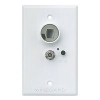 Winegard 18-9847 RA-7296 Wall Plate Signal Amplifier-White