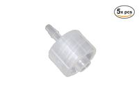 5X Male Luer Lock x 1/16" PP Hose Barb Adapter