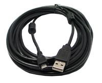 Importer520 25Ft Extra Long PS4 Controller Charging Cable w/ Ferrite Core for Playstation 4 Dual Shock 4