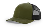Richardson Loden/Black 112 Mesh Back Trucker Cap Snapback Hat