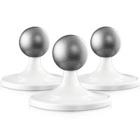 Skylety Table Ceiling Metal Magnetic Mount for Arlo, Arlo Pro, Arlo Pro 2, White (3 Pack)