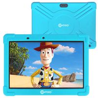 Contixo 10 Inch Kids Learning Tablet Android 9.0 16GB WiFi 8MP Web Camera Preloaded Looney Tunes Education Apps for Children Toddlers Parental Control Kid-Proof Case