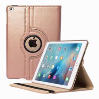 Dream Wings iPad 10.2 inch 2019 Case, 360 Degrees Rotating Multi Angles Stand Magnetic Smart Cover for Apple iPad 7th Generation 10.2" Tablet (Rose Gold)