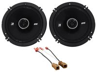Kicker Front Door 6.5" Speaker Replacement Kit for 2000-2004 Nissan Xterra
