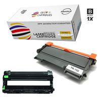 Global Cartridges Compatible Toner Cartridges and Drum Unit Replacement for Brother TN750 / DR720 / TN-750 / TN720