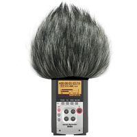 First2savvv TM-H4NSP-A01 Outdoor Portable Digital Recorders Furry Microphone Mic Windscreen Wind Muff for Zoom H4N . H4NSP . BOYA-V02