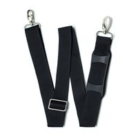 Hibate Replacement Shoulder Strap Adjustable Luggage Bag - Black, Non-Slip Pad