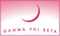 Gamma Phi Beta Officially Licensed Computer Tablet Decal Sticker 3x5 inches