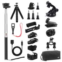 KIWI design Accessories for DJI Osmo Pocket | Expansion Kit Accessory Bundle with Mounts Strap Clip Phone Bracket Holder WiFi Tripod Adapter Selfie Stick Tripod for DJI Osmo Pocket