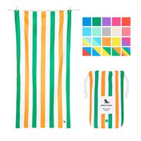 Dock & Bay Beach Accessories Quick Dry Towel - Lazy Afternoons, Large (160x80cm, 63x31) - Pool Towel for Swimmers, Compact & Lightweight Towel