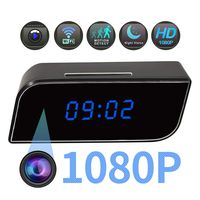 Spy Mini Camera,TBWFUWD Hidden Camera in Clock WiFi 1080P Video Recorder Wireless IP Camera for Indoor Home Security Remote Monitoring Nanny Pet Cam 140 Angle Night Vision Motion Detection