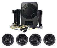 Alpine 8" Subwoofer+Dash+Overhead Speakers for 11-14 Jeep Wrangler JK Unlimited