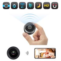 Mini Camera WiFi, Heyeery Hidden Wireless Spy Camera, 1080P HD Hidden Camera Wireless Portable Home Security Small Cameras/Nanny Cam with Motion Detection/Night Vision/Remote Monitor for iOS/Android