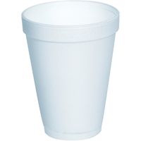 Foam Cups, 12 oz, White, 1000/Case