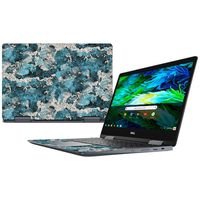 Mightyskins Skin Compatible With Dell Inspiron Chromebook 14" 2-in-1 (2018) - Rift | Protective, Durable, And Unique Vinyl Decal Wrap Cover | Easy To Apply, Remove, And Change Styles | Made In The Usa