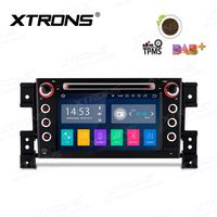 XTRONS 7 inch Android 9.0 Touch Display Car Stereo Radio DVD Player GPS Navigator with USB SD Port Bluetooth 5.0 Supports OBD 1080P DVR 4G 3G for Suzuki Grand Vitara