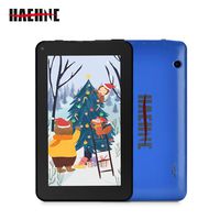 Haehne 7 Inch Tablet PC - Google Android 9.0 Pie, Quad Core, 1G RAM 16GB ROM, 1024 x 600 IPS HD Display, 2.0MP 0.3MP Dual Camera, 2800mAh, WiFi, Bluetooth (Blue)