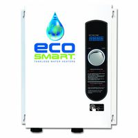 EcoSmart 8 KW Electric Tankless Water Heater, 8 KW at 240 Volts with Patented Self Modulating Technology