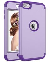 iPod Touch 7 Case,iPod Touch 6 Case,SAVYOU 3 in1 Combo Duty Hybrid Sturdy Armor High Impact Resistant Shockproof Protective Cover Case for Apple iPod Touch7th/6th/5th Generation