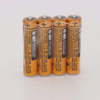 4PCS AAA 1.2V 630mAh for Panasonic Cordless Phone HHR-65AAABU Rechargeable NI-MH Battery