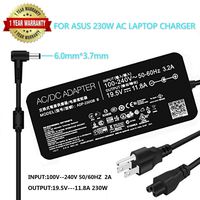 Ac Adapte for Asus ROG Zephyrus GM501GS GL504GS GX501 GX501V GX501VI GX501VI-XS75 GX501VI-XS74 GX501VI-GZ027T GX501VI-GZ043T GX501VI-GZ038T Laptop Charger Power Supply Cord