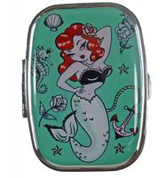 Fluff Molly Mermaid Metal Pill Box