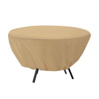 Classic Accessories Terrazzo Round Patio Table Cover, Amazon Frustration-Free
