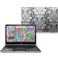 Mightyskins Skin Compatible with Hp Pavilion X360 14" (2017) - Floral Retro | Protective, Durable, and Unique Vinyl Decal Wrap Cover | Easy to Apply, Remove, and Change Styles | Made in The USA