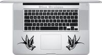 Keypad - Swallow love birds left and right side of keypad Macbook Symbol Keypad Iphone Apple Ipad Decal Skin Sticker Laptop