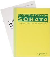 Hal Leonard Muczynski-Sonata, Op. 29 -Alto Sax and Piano