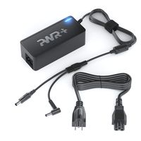 Pwr for Dell Inspiron Charger Laptop Power Cord: USA UL Listed 2y Warranty 15-5000 15-3000 15-7000 11-3000 13-5000 13-7000 17-5000 Series Extra Long AC Adapter HK45NM140 DA45NM140 P55F