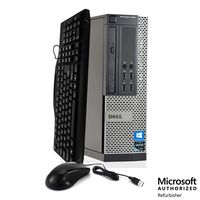Dell OptiPlex 9020 Desktop Computer PC - Intel Quad Core i5 3.2GHz, 8GB RAM, 2TB HDD, Bluetooth, Mouse, Keyboard, DVD, WiFi, Windows 10 Professional (Renewed)