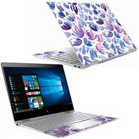 MightySkins Skin Compatible with HP Spectre x360 13" (2018) - Blue Petals | Protective, Durable, and Unique Vinyl Decal wrap Cover | Easy to Apply, Remove, and Change Styles | Made in The USA