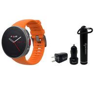 Polar Vantage V Pro Multisport GPS Watch and Wearable4U Ultimate Power Pack Bundle