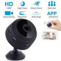 Mini Spy Hidden Camera BIZGOOD 1080P Portable Small HD Nanny Cam with Night Vision and Motion Detective, Perfect Indoor Covert Security Camera for Home and Office
