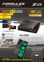 FORMULER Z8 Android Dual Band 5G Gigabit LAN 2GB RAM 16GB ROM 4K + Extra Luminous Remote + Free 3 in 1 Charger