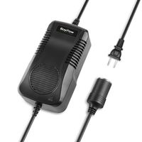 AC to DC Converter RoyPow 180W (Max 200W) 12V15A Power Supply Adapter Transformer 100V~120V to 11V/12V/13V/14V with Car Cigarette Lighter Socket