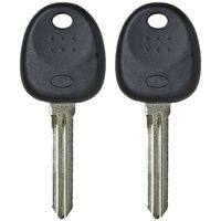 qualitykeylessplus Pair of Replacement Transponder Chip Keys Compatible with Select Hyundai Vehicles HYN14PT with Free KEYTAG